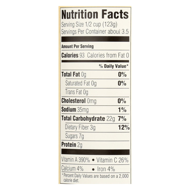 Farmer's Market Organic - Sweet Potato Puree - Case Of 12 - 15 Oz. - Eco-Friendly Home & Grocery