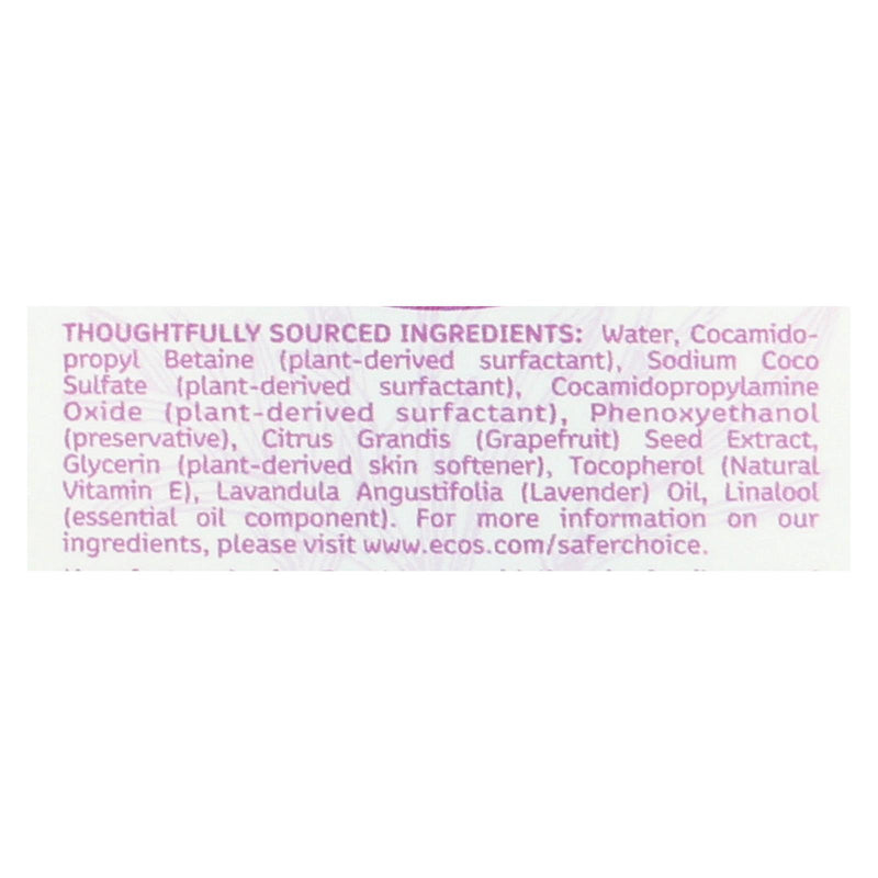 Earth Friendly Hand Soap - Lavender - Case Of 6 - 17 Fl Oz. - GreatEagleInc