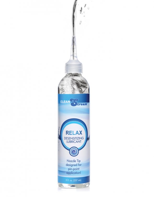 Cleanstream Relax Anal Lube Desensitizing W/ Tip - GreatEagleInc