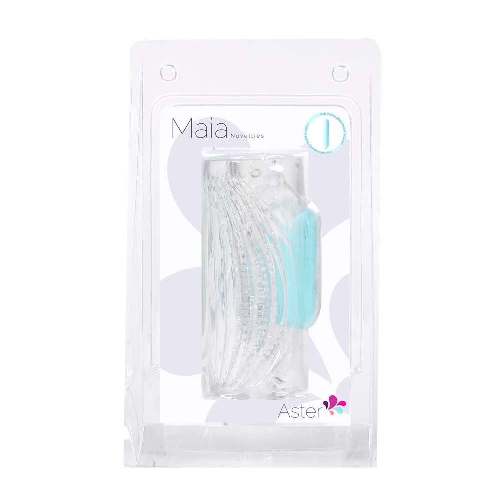Aster Clear Stroker W/ Rechargeable Bullet - Adult Products