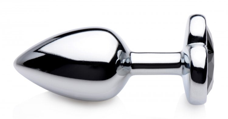 Booty Sparks Black Heart Gem Anal Plug - GreatEagleInc