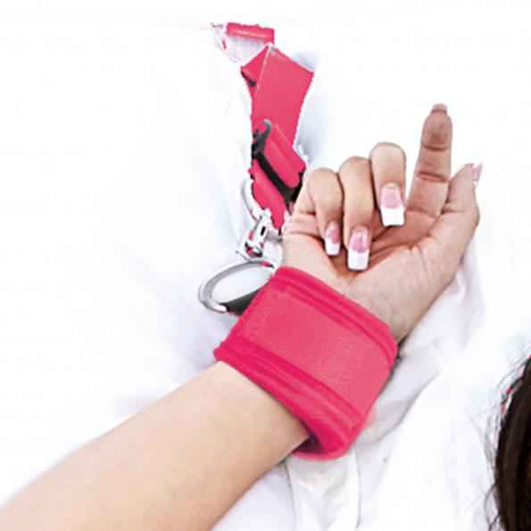 Lux Fetish 7pc Bed Spreader Hot Pink