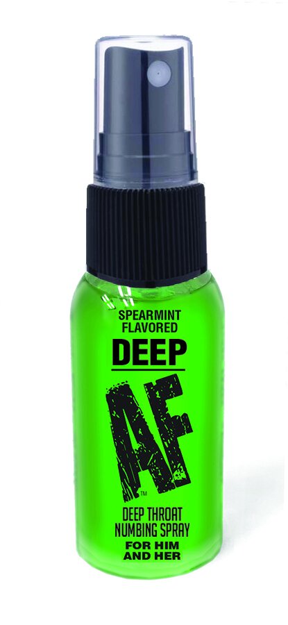 Deep Af Deep Throat Numbing Spray Spearmint - GreatEagleInc