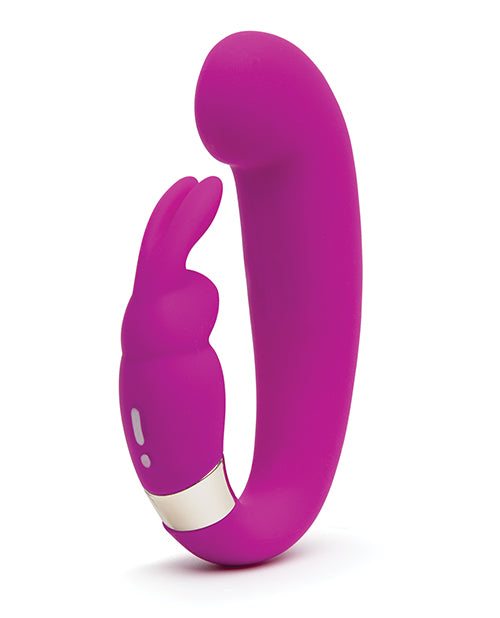 Happy Rabbit G-spot Clitoral Curve Vibrator Purple - GreatEagleInc