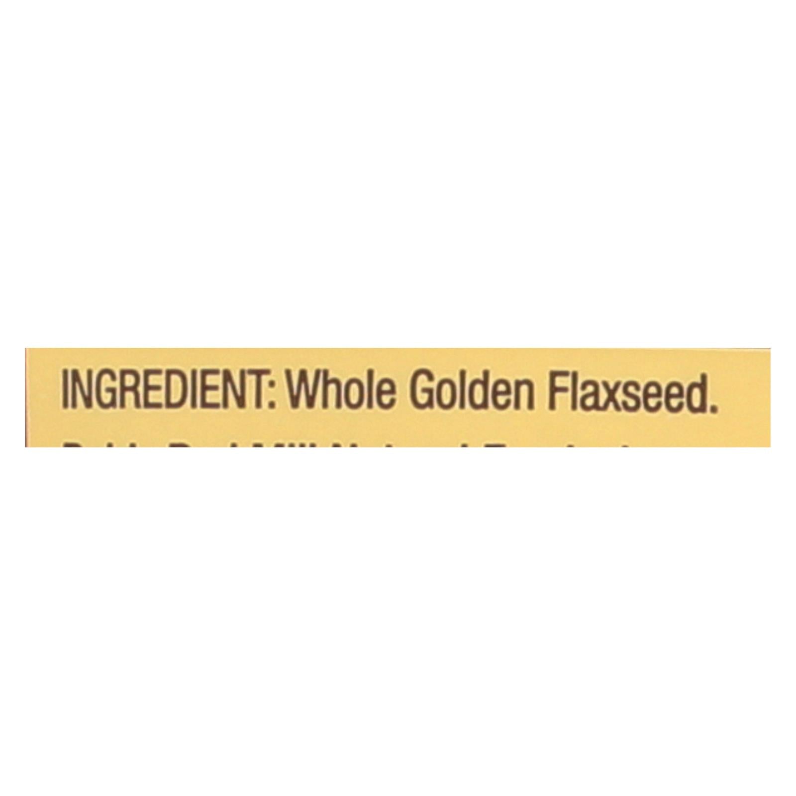 Bob's Red Mill - Flaxseed Meal - Golden - Case Of 4 - 16 Oz - GreatEagleInc