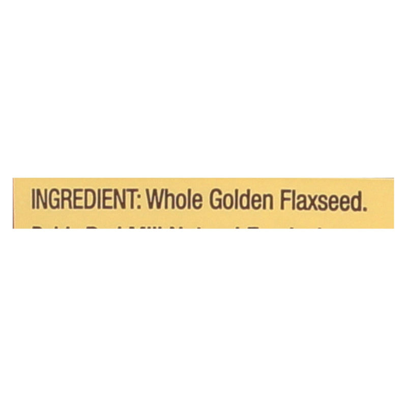 Bob's Red Mill - Flaxseed Meal - Golden - Case Of 4 - 16 Oz - GreatEagleInc