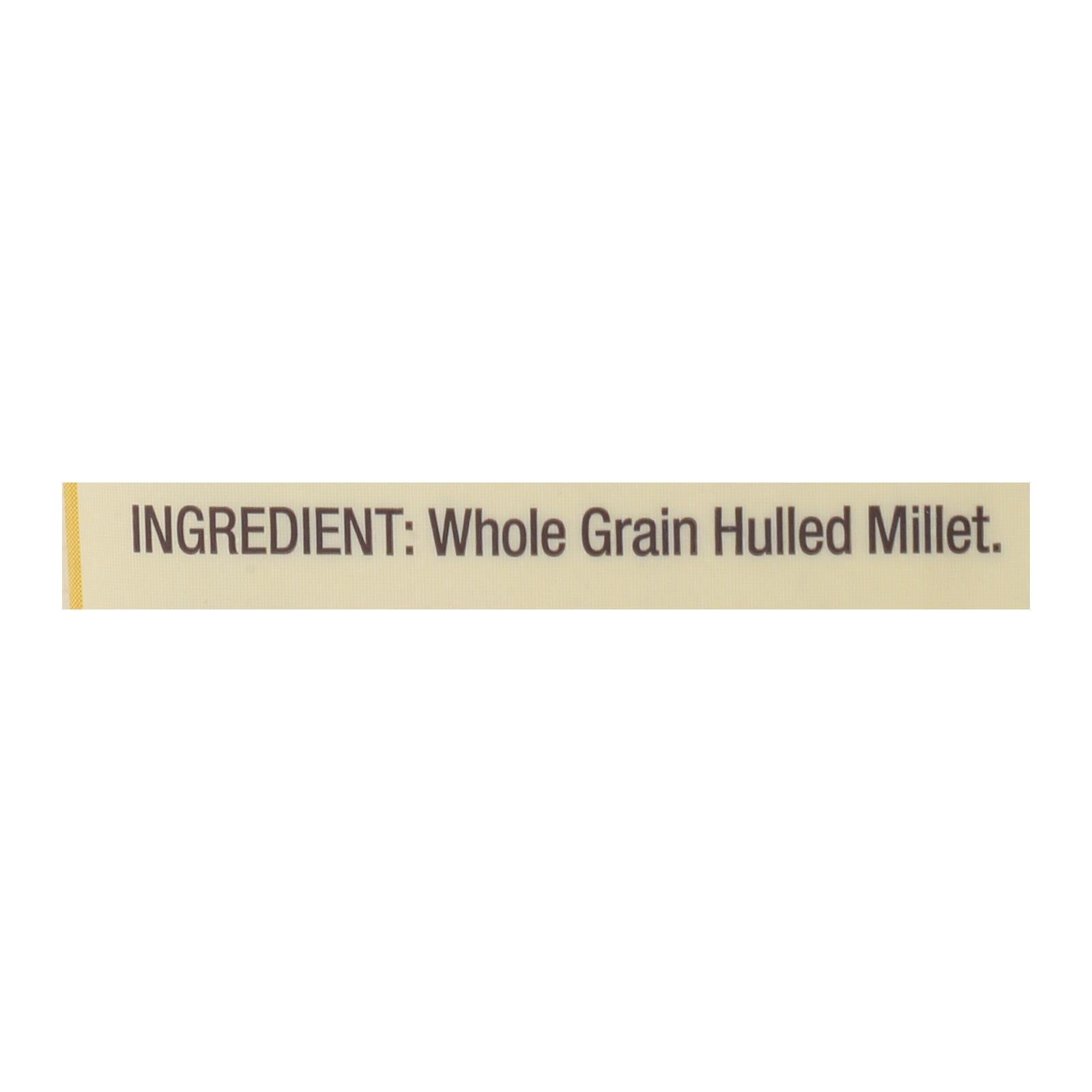 Bob's Red Mill - Millet Flour Gluten Free - Case Of 4 - 20 Oz - GreatEagleInc