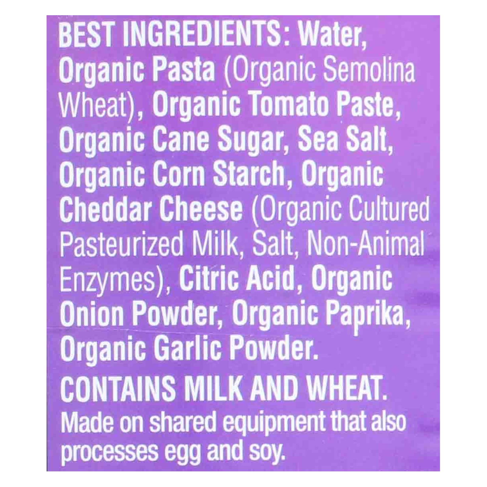 Annie's Homegrown Organic Bernie O?s Pasta In Tomato And Cheese Sauce - Case Of 12 - 15 Oz. - GreatEagleInc