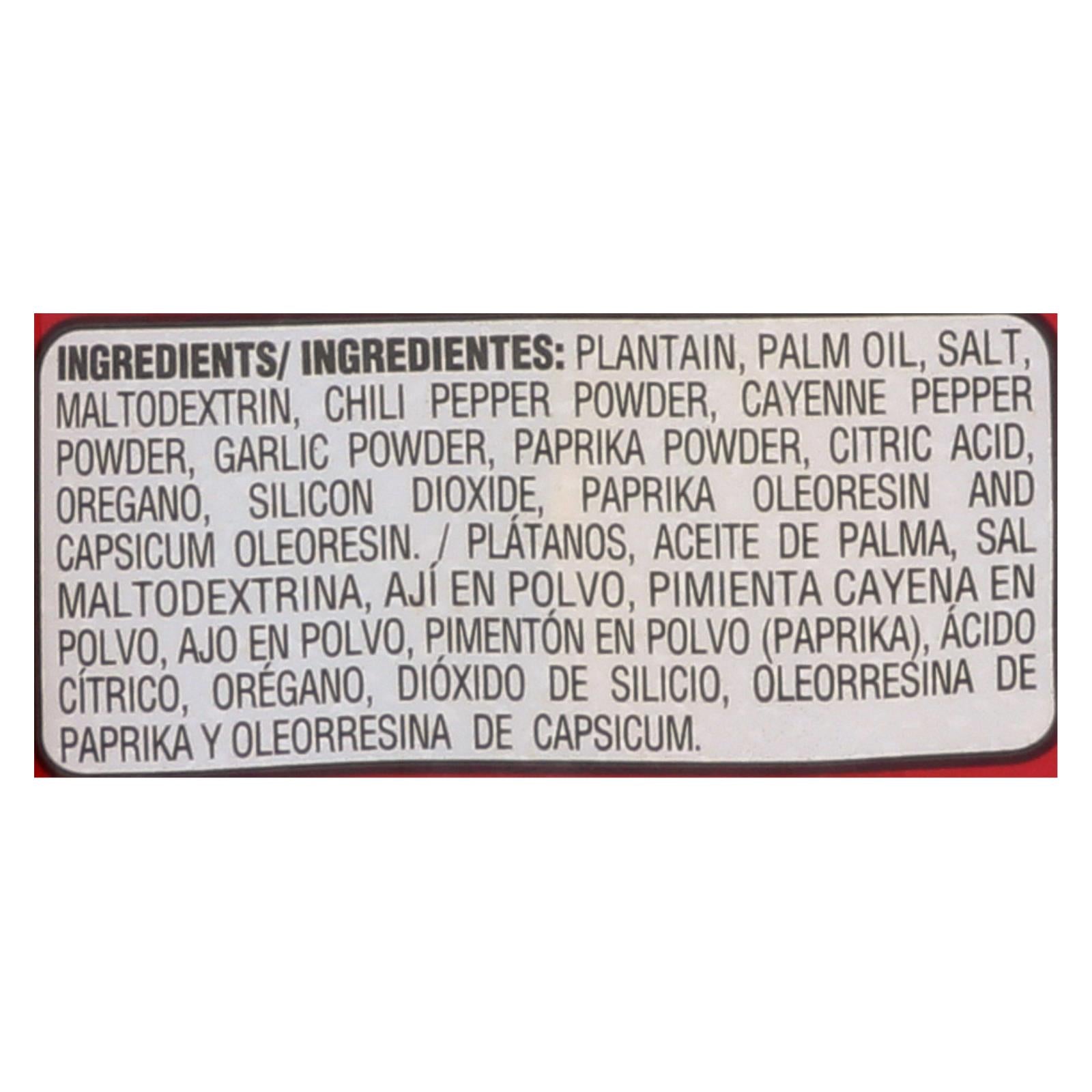 Inka Crops - Plantain Chips - Chile Picante - Case Of 12 - 4 Oz. - GreatEagleInc