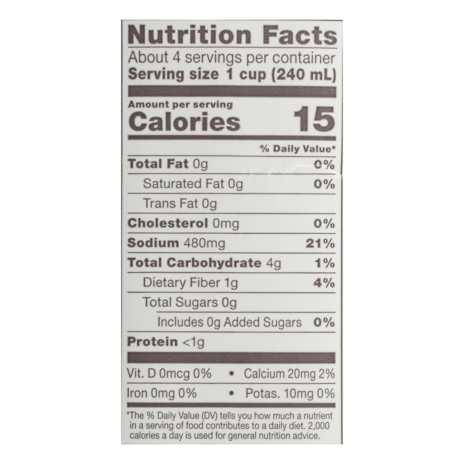 Bonafide Provisions - Broth Vegetable - Case Of 6-32 Oz - GreatEagleInc