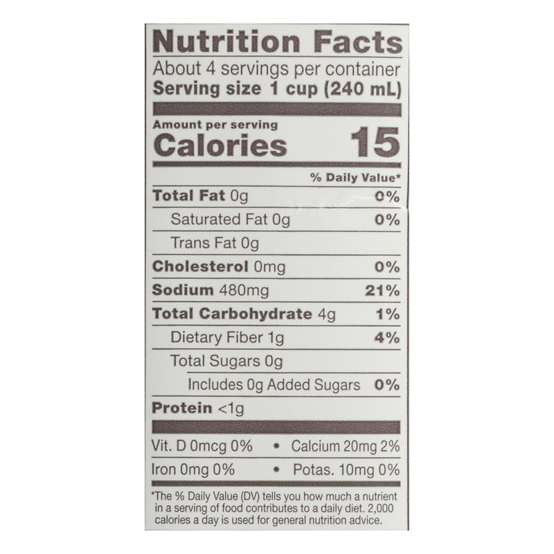 Bonafide Provisions - Broth Vegetable - Case Of 6-32 Oz - GreatEagleInc