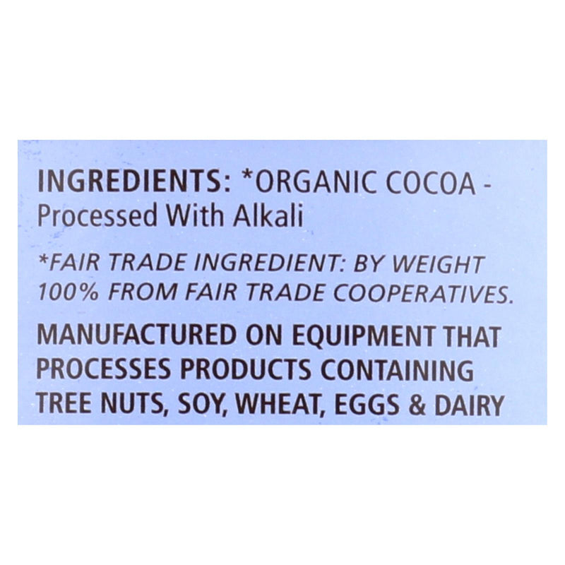 Equal Exchange Organic Baking Cocoa - Case Of 6 - 8 Oz. - Eco-Friendly Home & Grocery