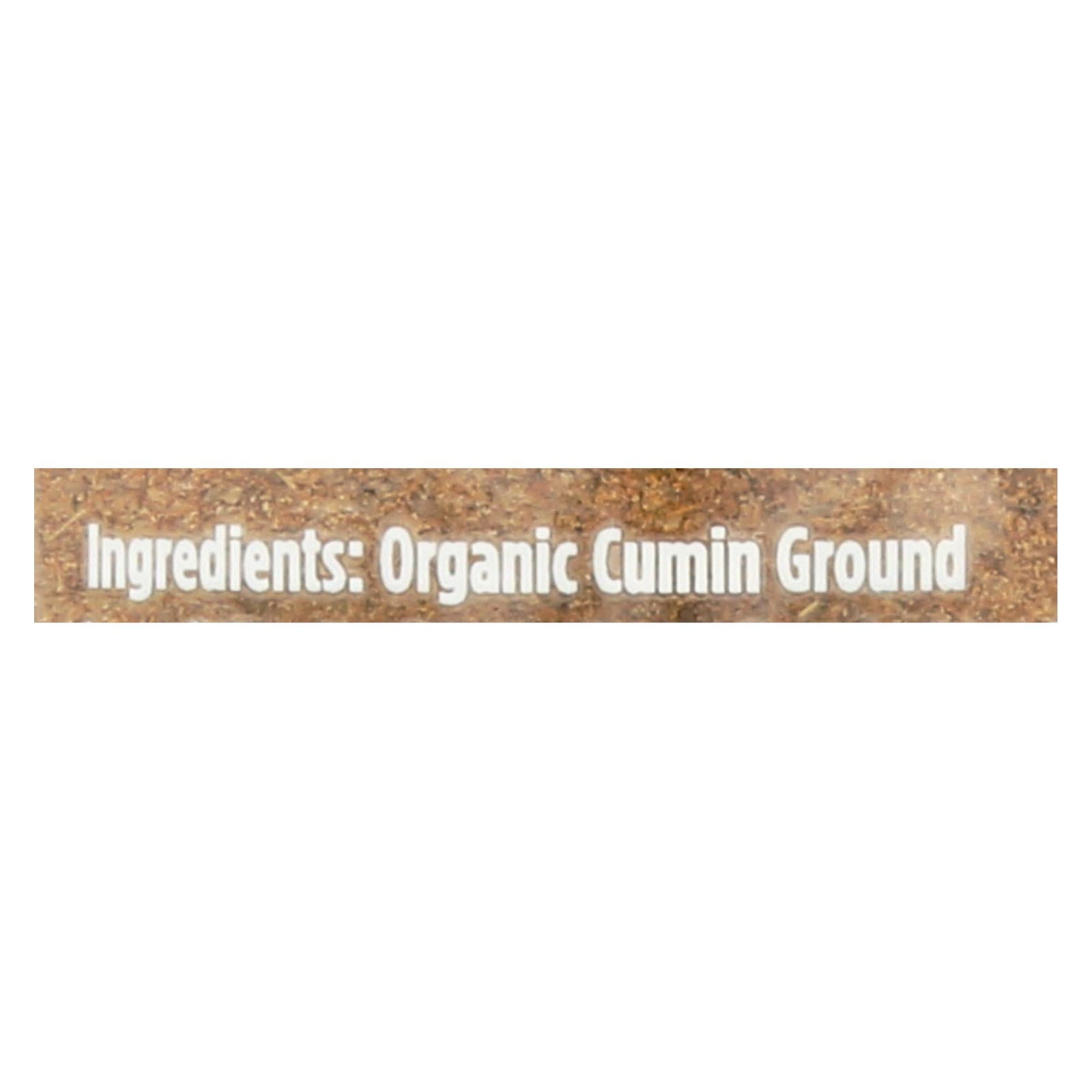 Spicely Organics - Organic Cumin - Ground - Case Of 3 - 1.7 Oz. - GreatEagleInc