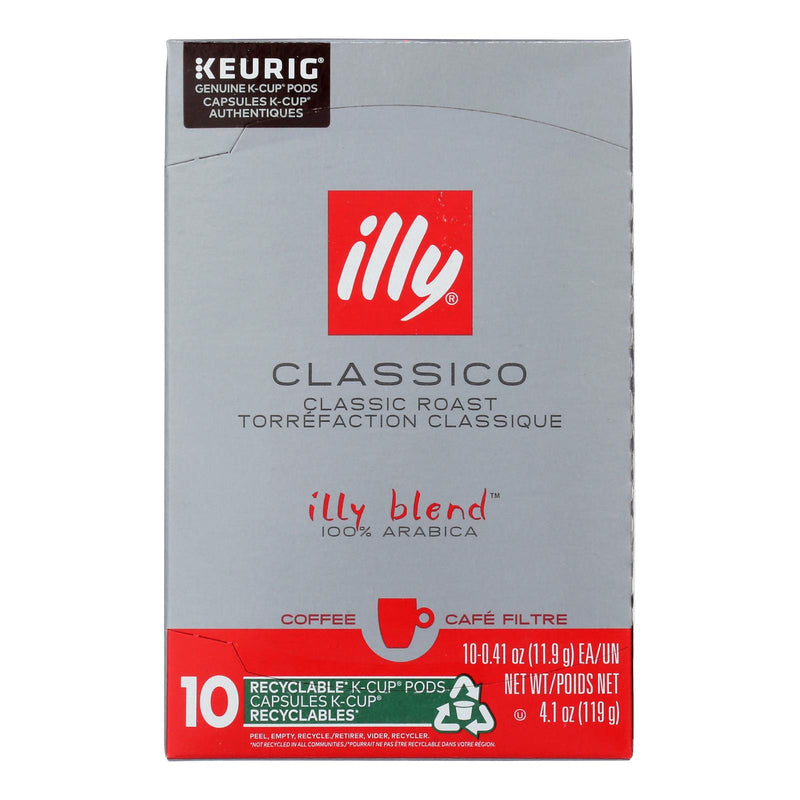 Illy Caffe Coffee - Kcups Red Mediu Roasted - Case Of 6 - 10 Count - GreatEagleInc