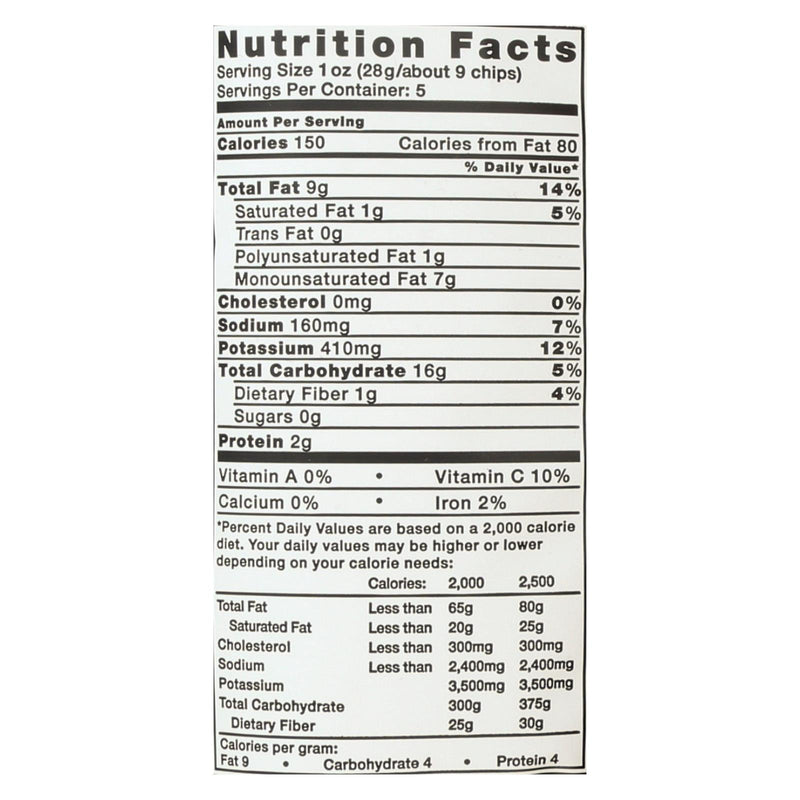 Kettle Brand Potato Chips - Salt And Pepper - Case Of 15 - 5 Oz. - GreatEagleInc