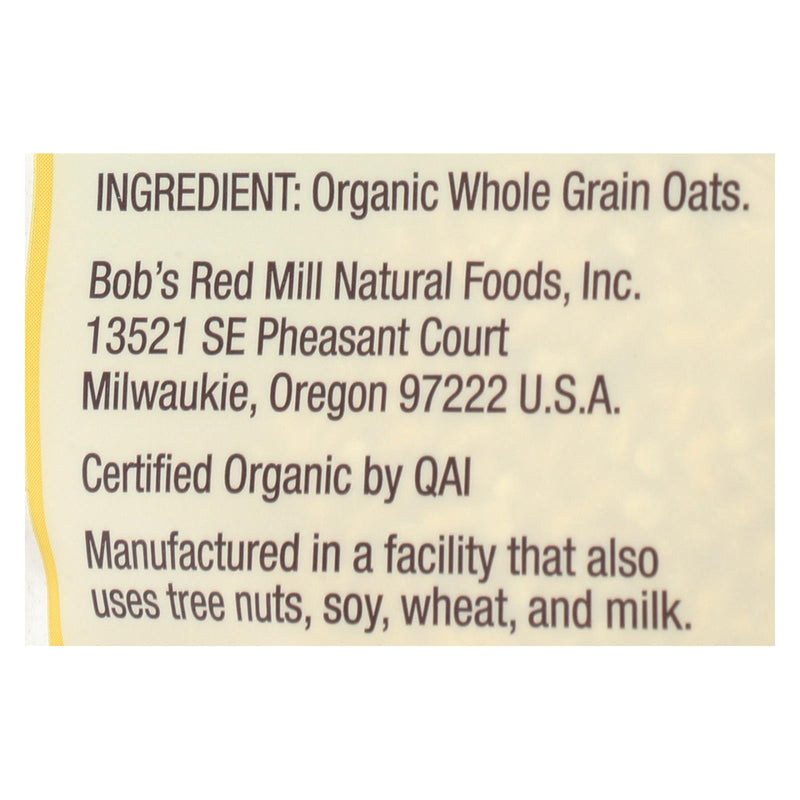 Bob's Red Mill - Oats - Organic Steel Cut Oats - Case Of 4 - 24 Oz. - GreatEagleInc