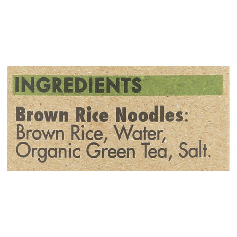Star Anise Foods Noodles - Brown Rice - Vietnamese - With Organic Green Tea - 8.6 Oz - Case Of 6 - GreatEagleInc