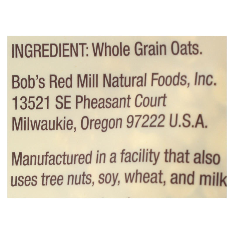 Bob's Red Mill - Rolled Oats - Extra Thick - Case Of 4-32 Oz. - GreatEagleInc