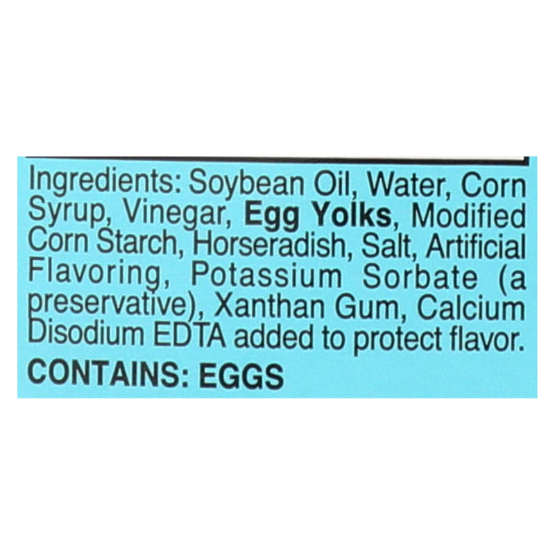 Woeber's Sauce - Horseredish - Case Of 6 - 16 Oz. - GreatEagleInc