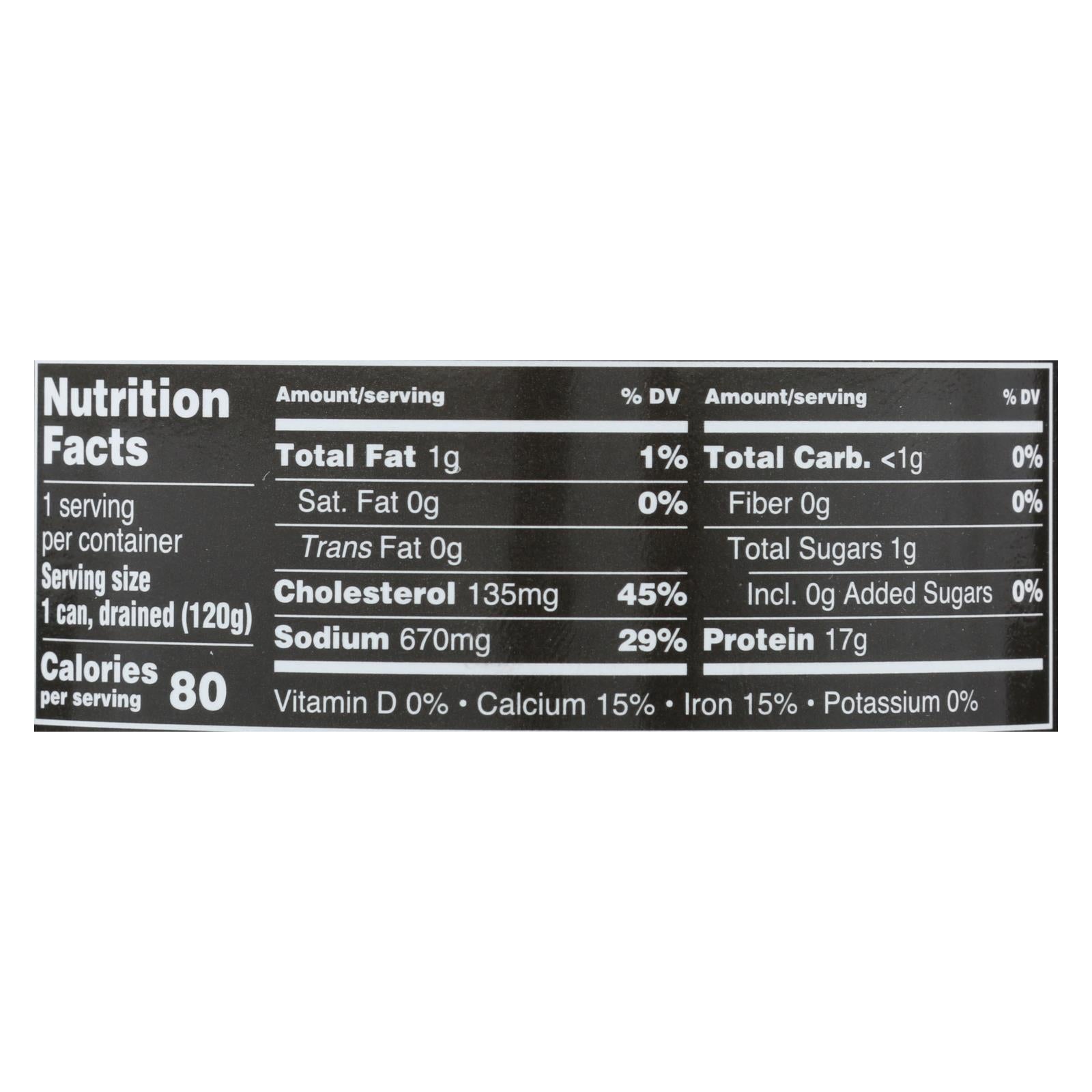 Crown Prince Crab Meat - Fancy White Lump - Case Of 12 - 6 Oz. - GreatEagleInc