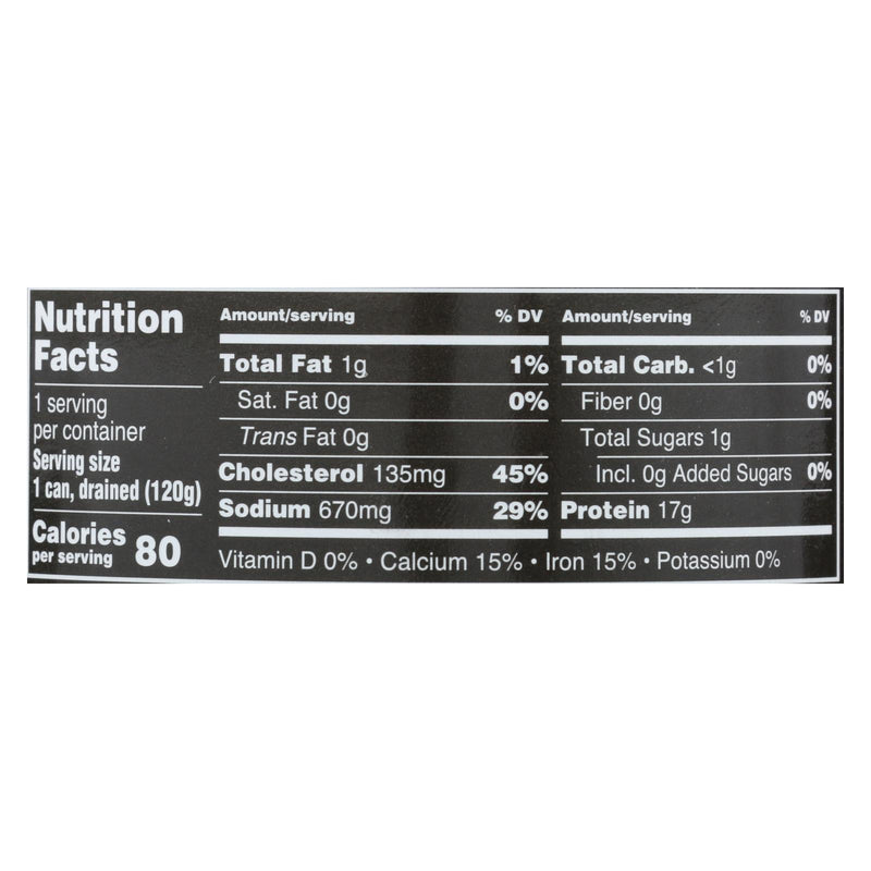 Crown Prince Crab Meat - Fancy White Lump - Case Of 12 - 6 Oz. - GreatEagleInc