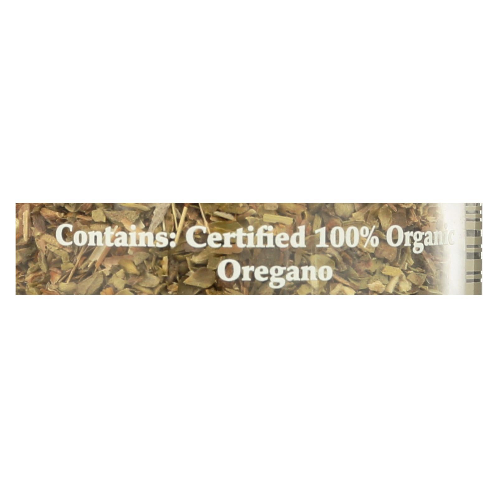 Morton And Bassett 100% Organic Seasoning - Oregano - .7 Oz - Case Of 3 - Eco-Friendly Home & Grocery