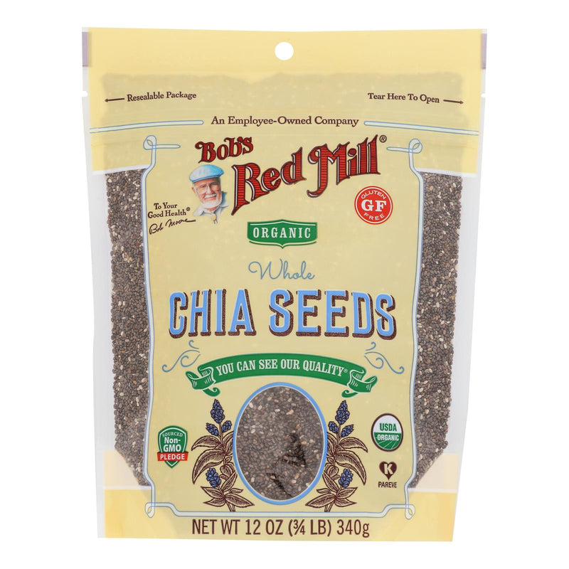 Bob's Red Mill - Seeds Chia - Case Of 5-12 Oz - GreatEagleInc