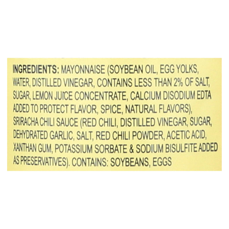 Lee Kum Kee Mayonnaise - Sriracha - Case Of 6 - 15 Fl Oz - GreatEagleInc