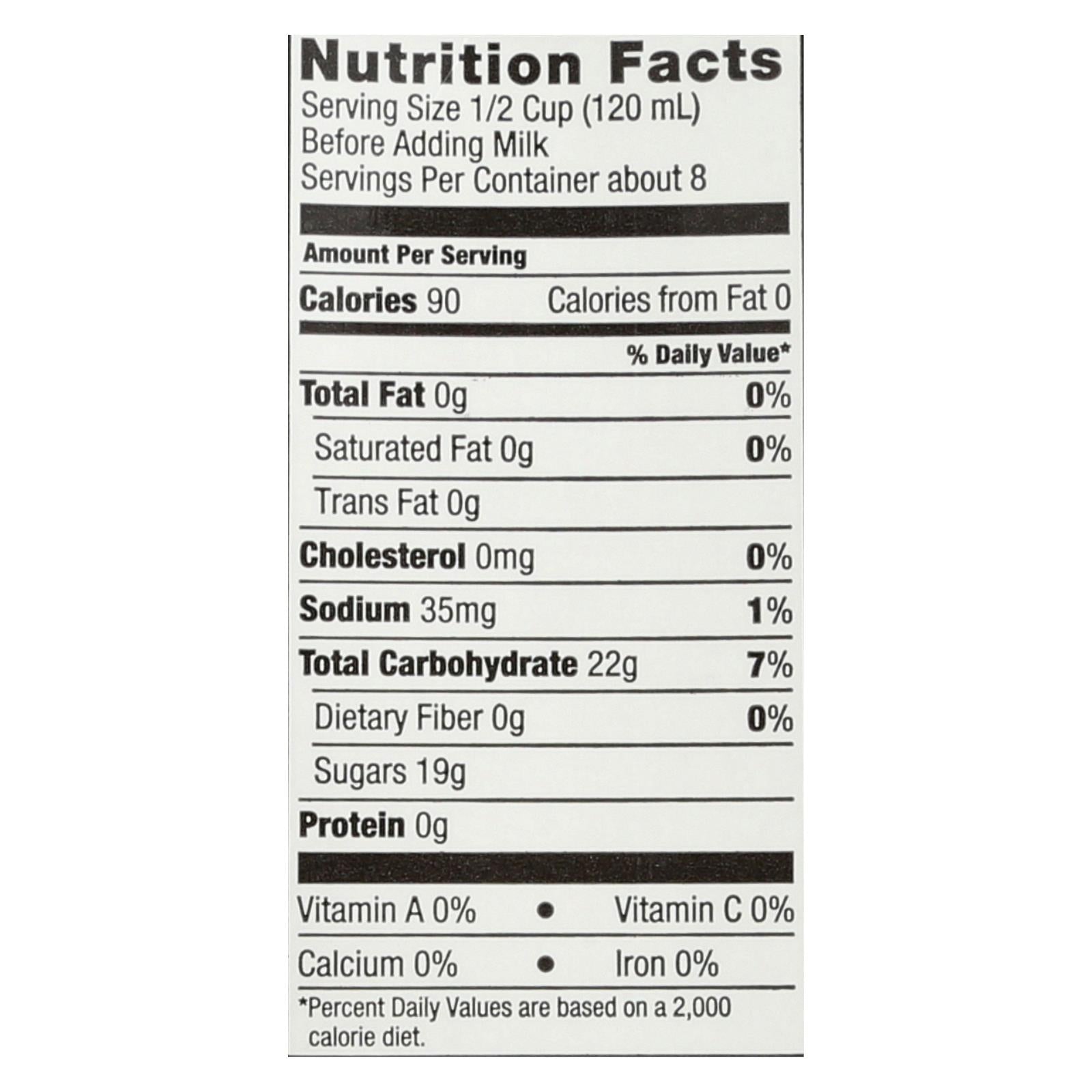 Oregon Chai Tea Latte Concentrate - Caffeine Free - Case Of 6 - 32 Fl Oz. - GreatEagleInc