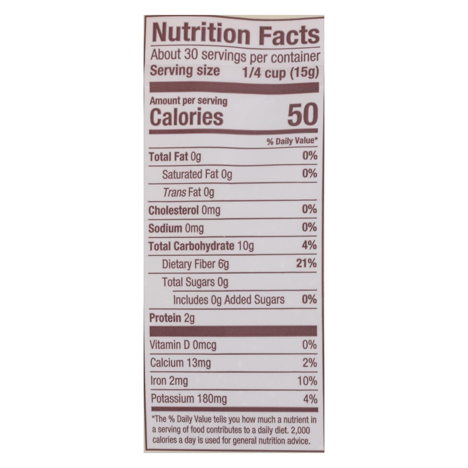 Bob's Red Mill - Wheat Bran - Case Of 4-16 Oz - GreatEagleInc