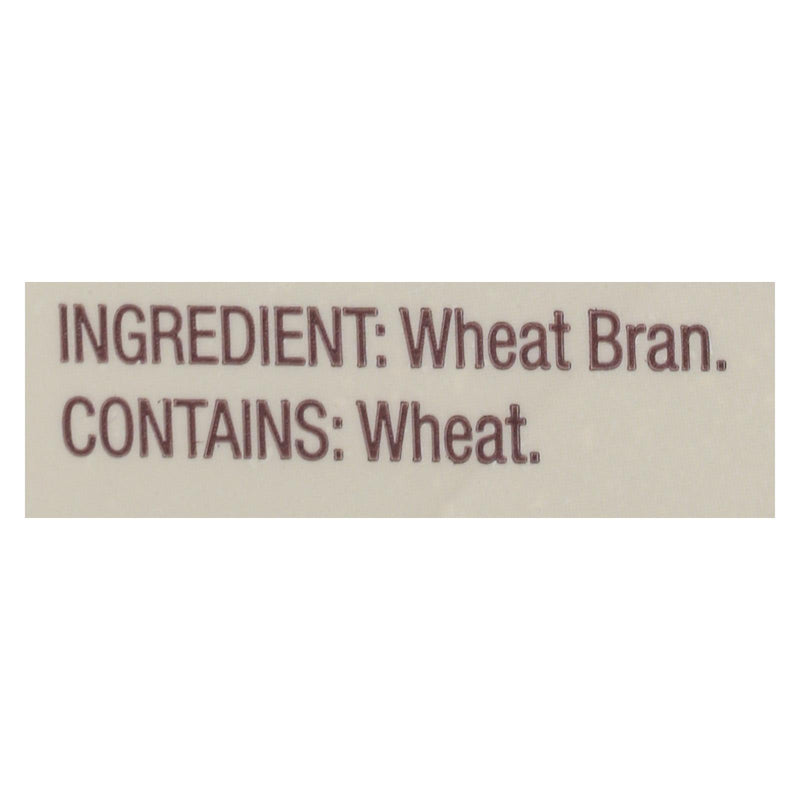 Bob's Red Mill - Wheat Bran - Case Of 4-16 Oz - GreatEagleInc