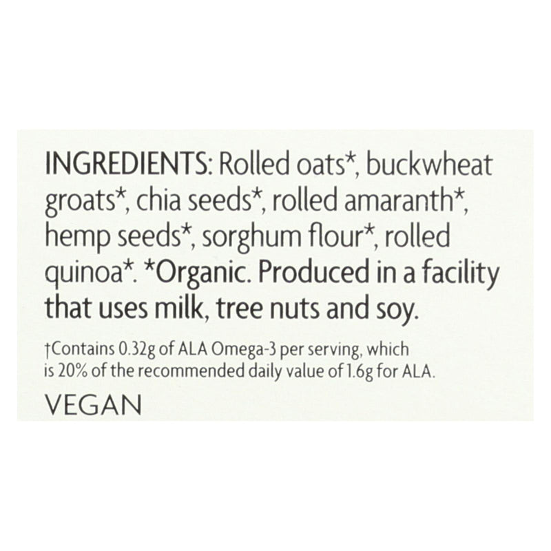 Nature's Path Organic Qi'a Superfood Hot Oatmeal - Superseeds And Grains - Case Of 6 - 8 Oz. - GreatEagleInc