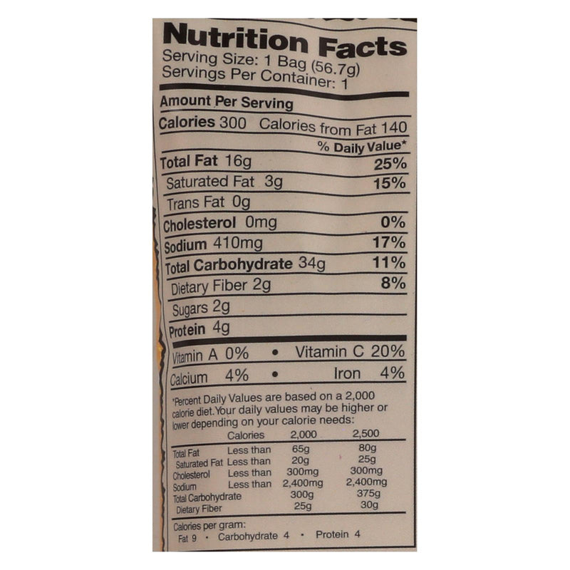 Dirty Chips - Potato Chips - Sour Cream And Onion - Case Of 25 - 2 Oz. - GreatEagleInc