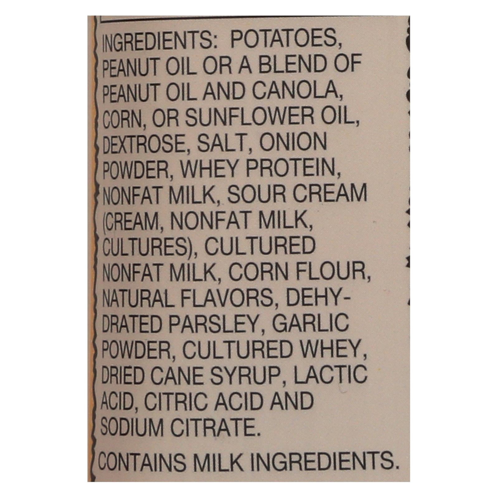 Dirty Chips - Potato Chips - Sour Cream And Onion - Case Of 25 - 2 Oz. - GreatEagleInc