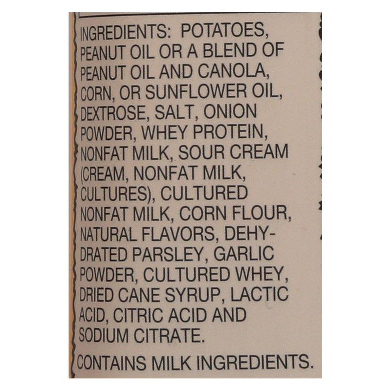 Dirty Chips - Potato Chips - Sour Cream And Onion - Case Of 25 - 2 Oz. - GreatEagleInc