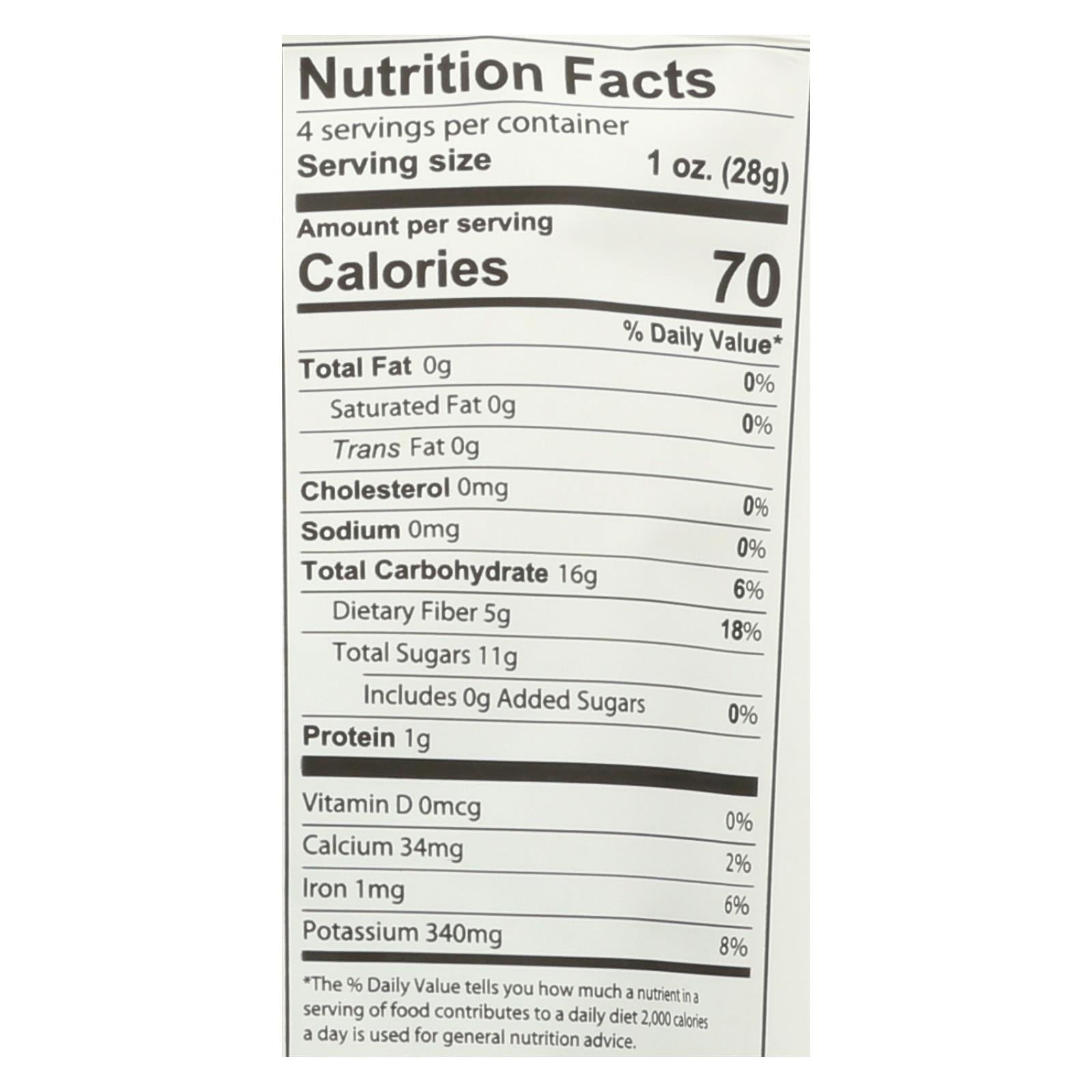 Fruit Bliss - Organic Tart Dried Cherries - Case Of 6 - 4 Oz. - Eco-Friendly Home & Grocery