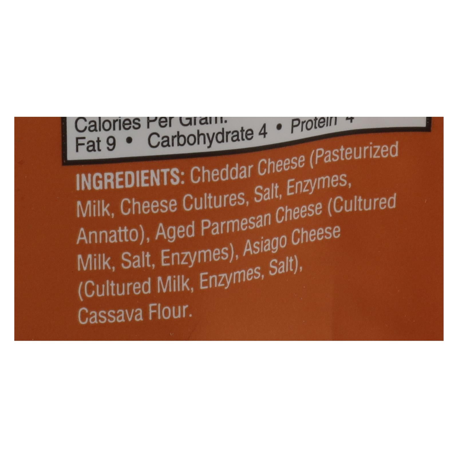 Parm Crisps - Parm Crisps Cheddar - Case Of 12 - 1.75 Oz - GreatEagleInc