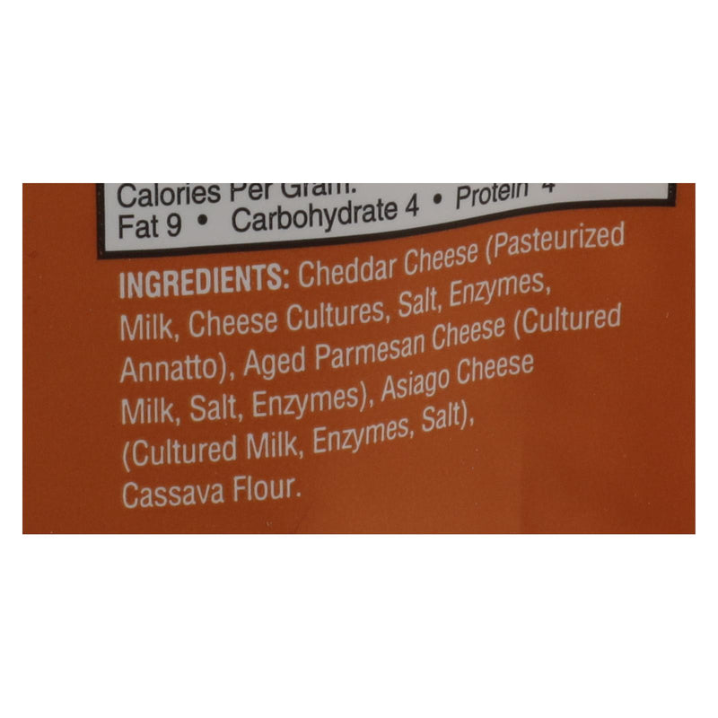 Parm Crisps - Parm Crisps Cheddar - Case Of 12 - 1.75 Oz - GreatEagleInc