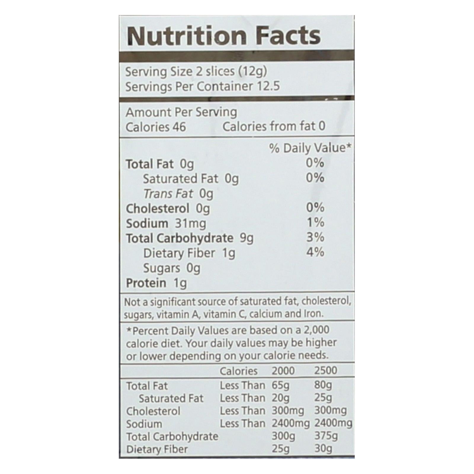 Real Foods Organic Corn Thins - Case Of 6 - 5.3 Oz. - Eco-Friendly Home & Grocery