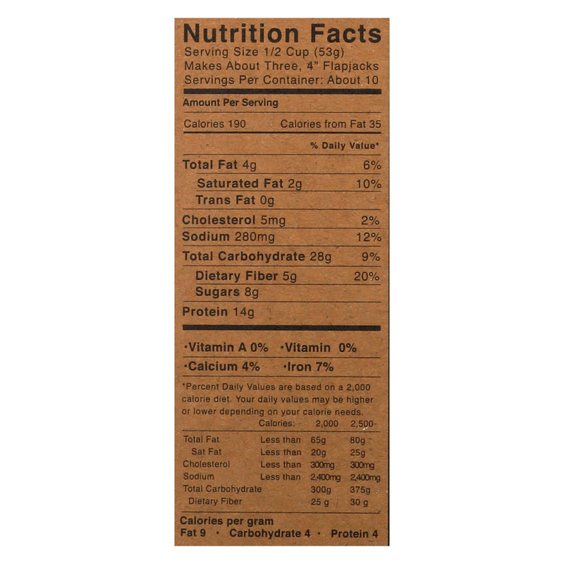 Kodiak Cakes Power Cakes Dark Chocolate Flapjack And Waffle Mix  - Case Of 6 - 18 Oz - GreatEagleInc