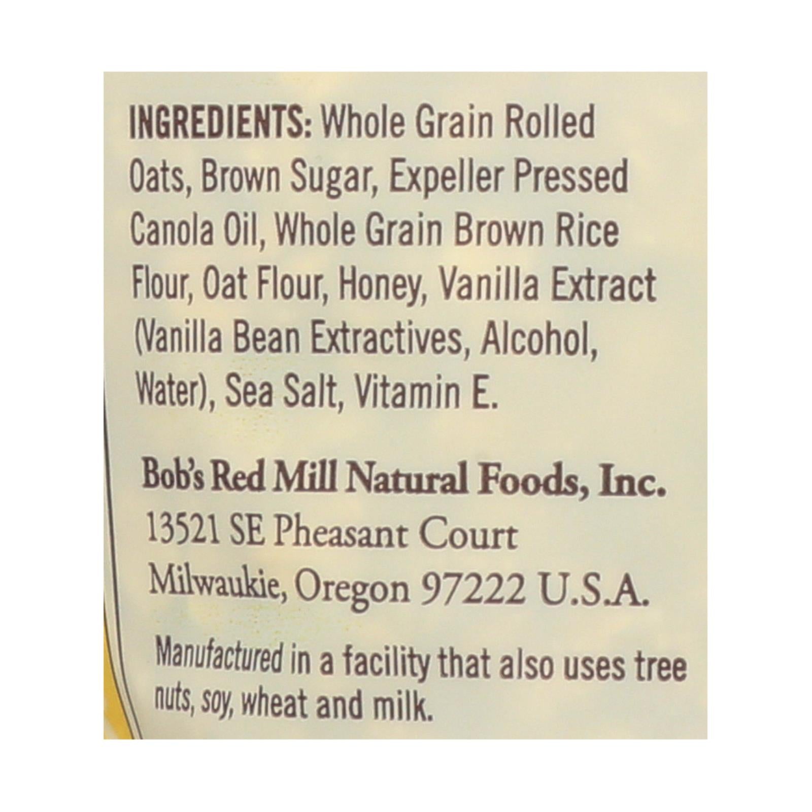 Bob's Red Mill - Honey Oat Granola - 12 Oz - Case Of 4 - GreatEagleInc