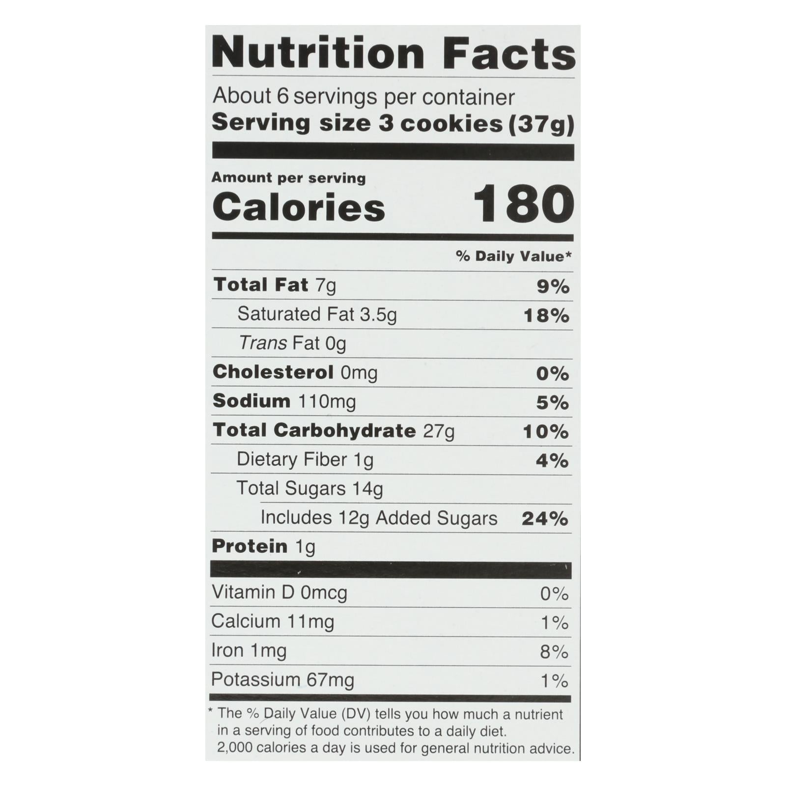 Kinnikinnick Creme Cookie - Case Of 6 - 8 Oz. - GreatEagleInc