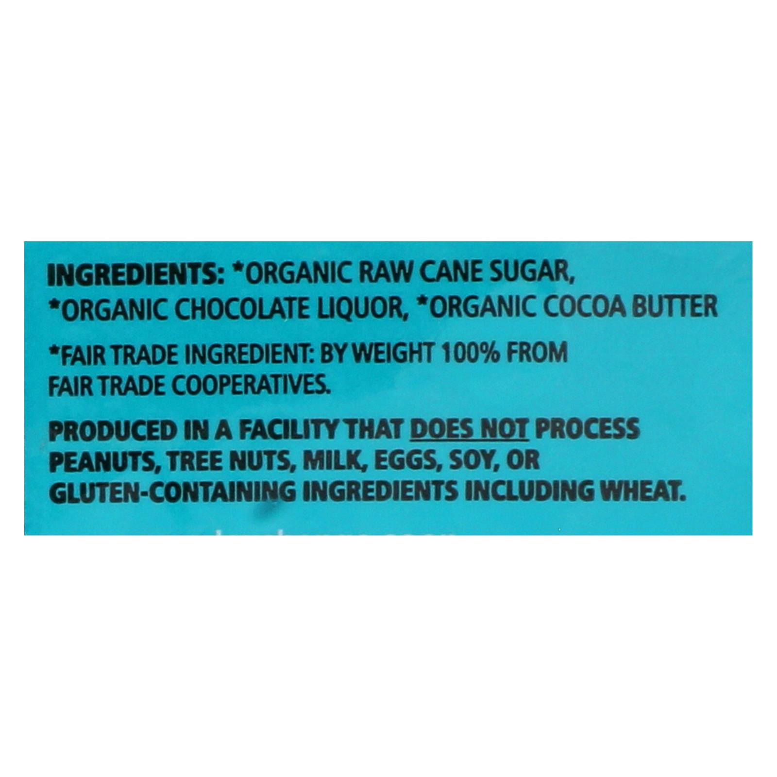 Equal Exchange Organic Chocolate Chips - Semi-sweet - Case Of 12 - 10 Oz. - GreatEagleInc