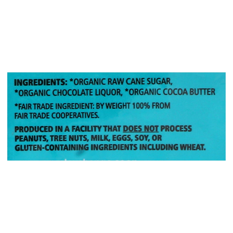 Equal Exchange Organic Chocolate Chips - Semi-sweet - Case Of 12 - 10 Oz. - GreatEagleInc