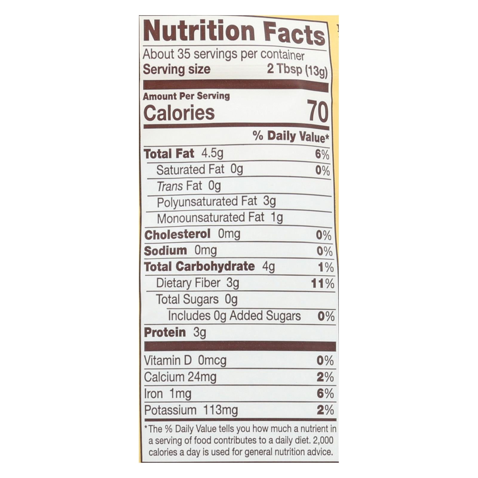 Bob's Red Mill - Organic Flaxseed Meal - Golden - Case Of 4 - 16 Oz - GreatEagleInc