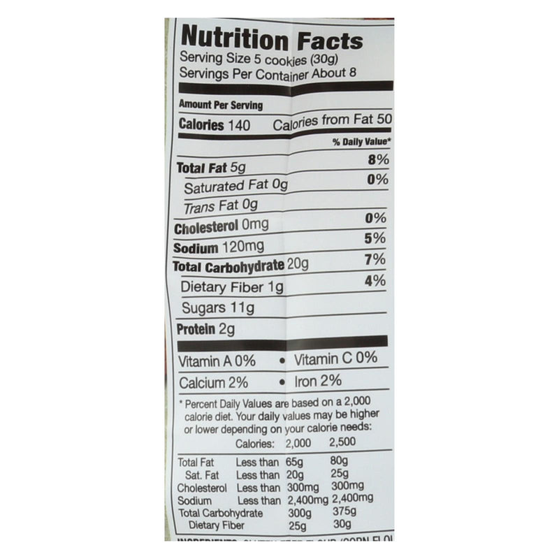 Midel Cookies - Ginger Snaps - Case Of 8 - 8 Oz - Eco-Friendly Home & Grocery