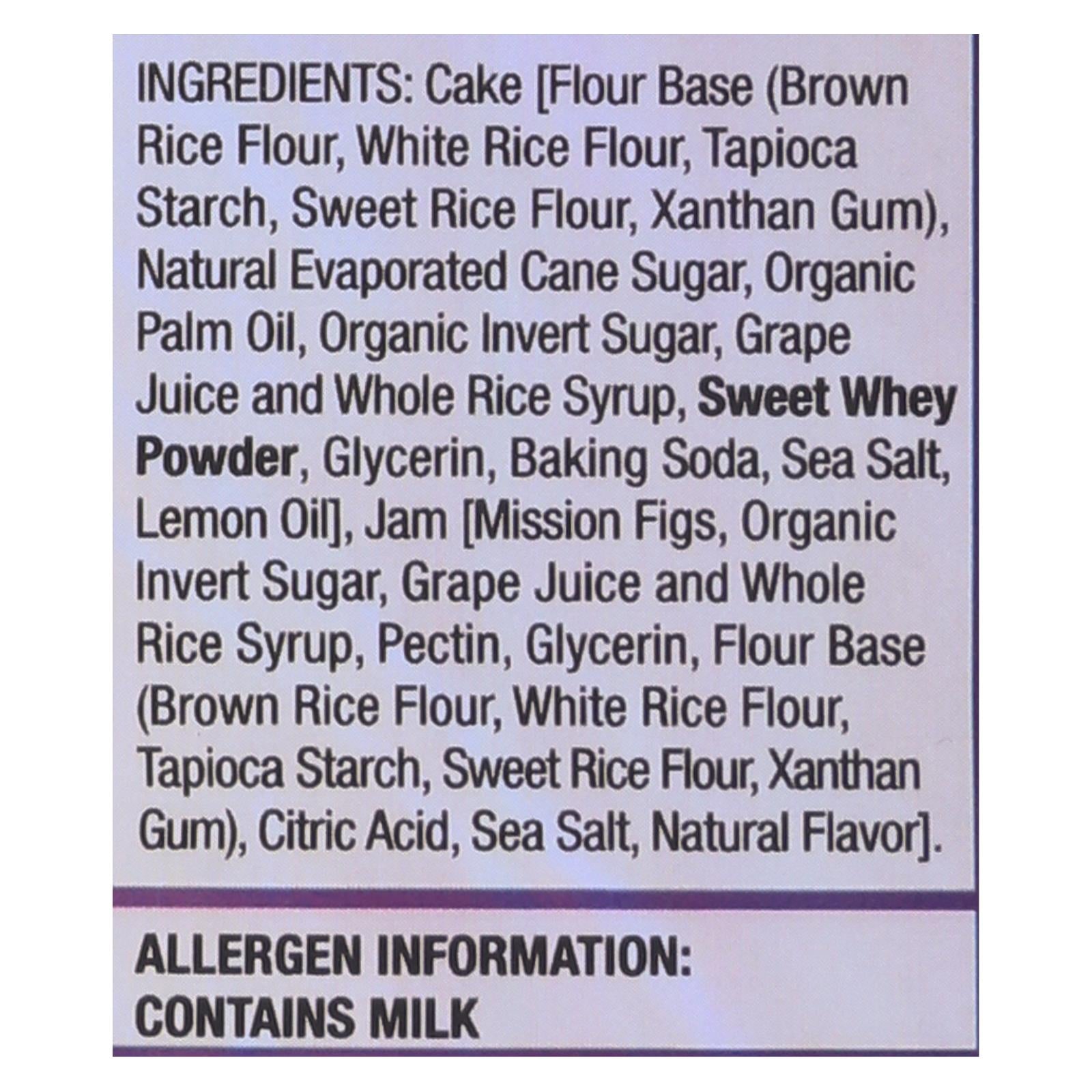 Pamela's Products - Gluten Free Cookies Mission Fig - Figgies And Jammies - Case Of 6 - 9 Oz. - GreatEagleInc