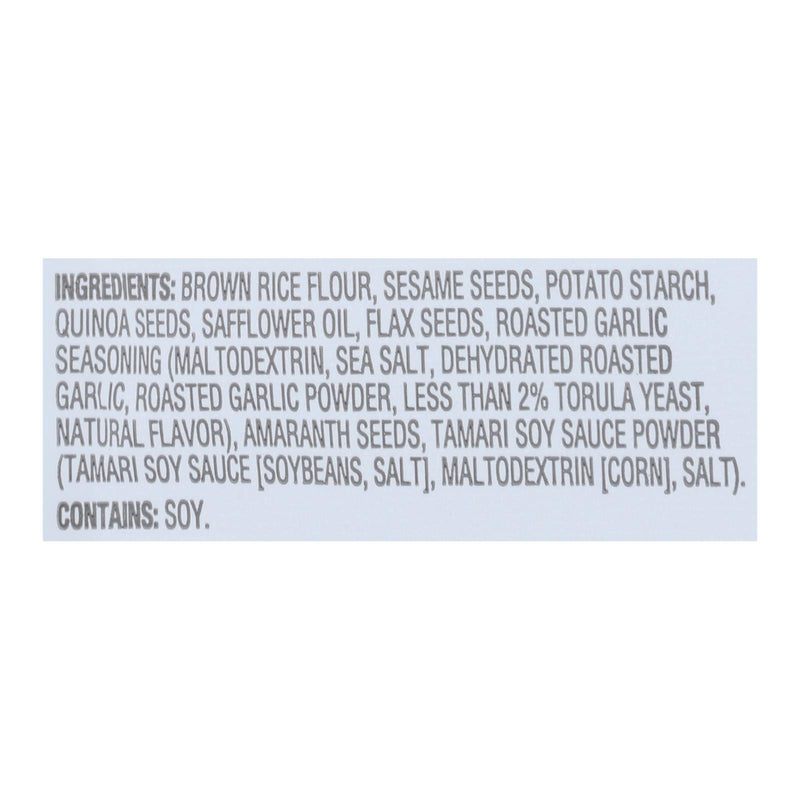 Crunchmaster - Multiseed Crckr Rst Garlc - Case Of 12 - 4 Oz - GreatEagleInc