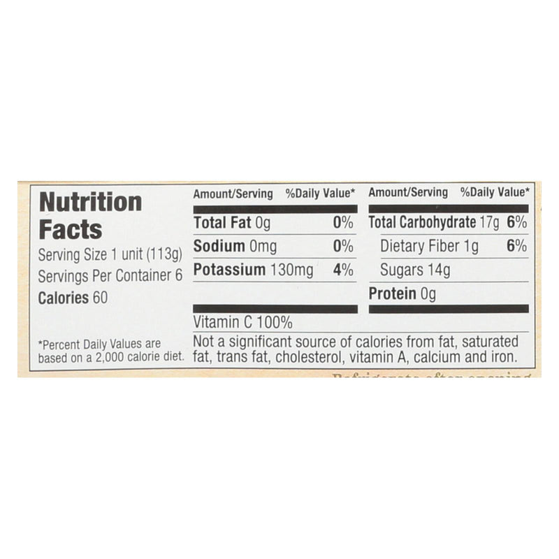 Santa Cruz Organic Apple Sauce - Cinnamon - Case Of 12 - 4 Oz. - GreatEagleInc