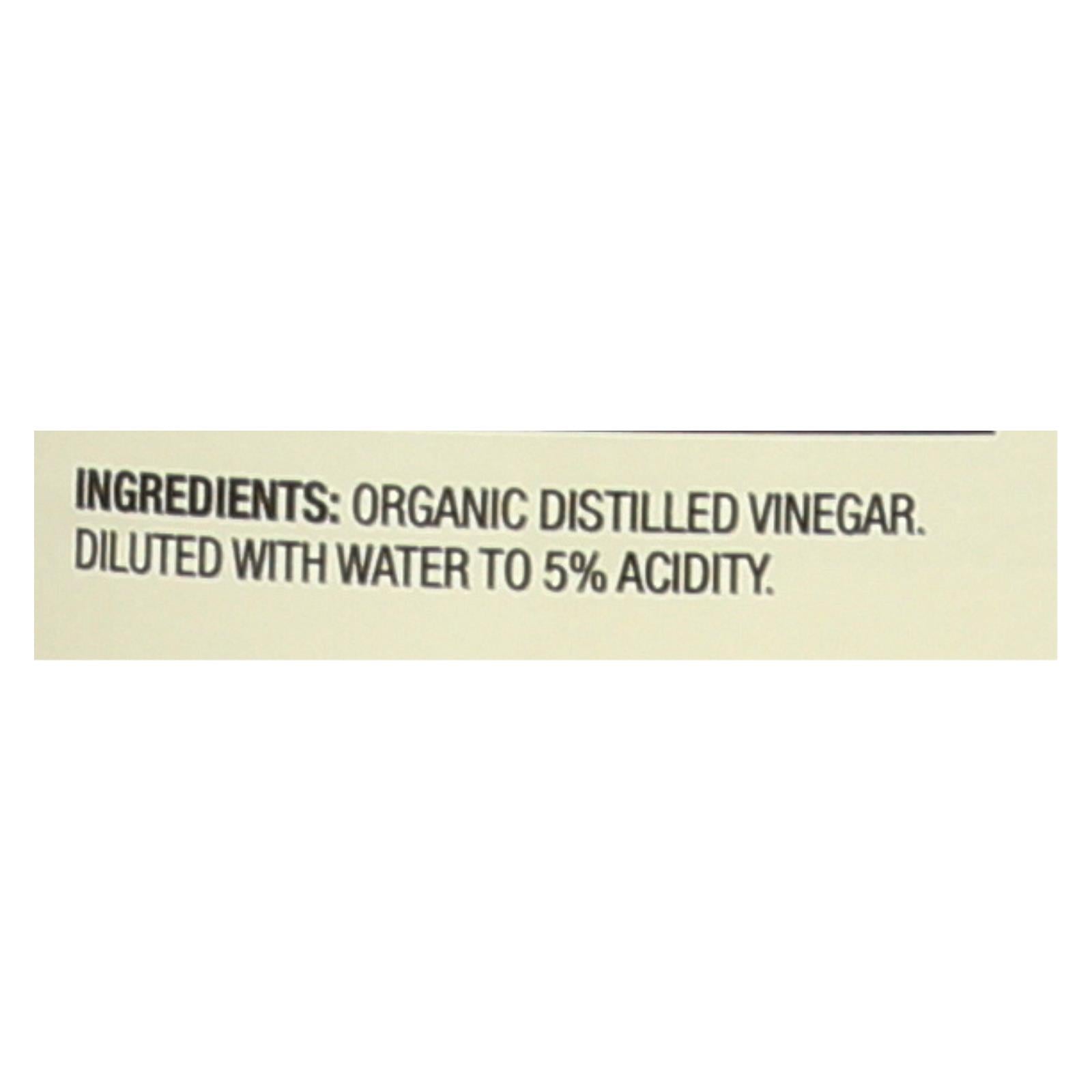 Spectrum Naturals Organic Distilled White Vinegar - Case Of 12 - 32 Fl Oz. - Eco-Friendly Home & Grocery